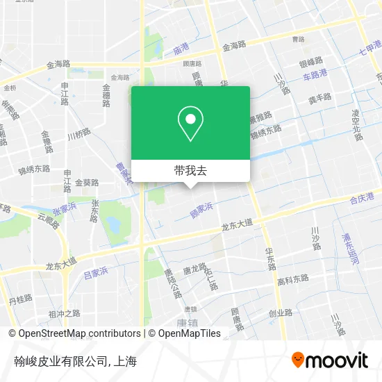 翰峻皮业有限公司地图