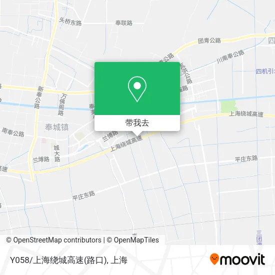 Y058/上海绕城高速(路口)地图