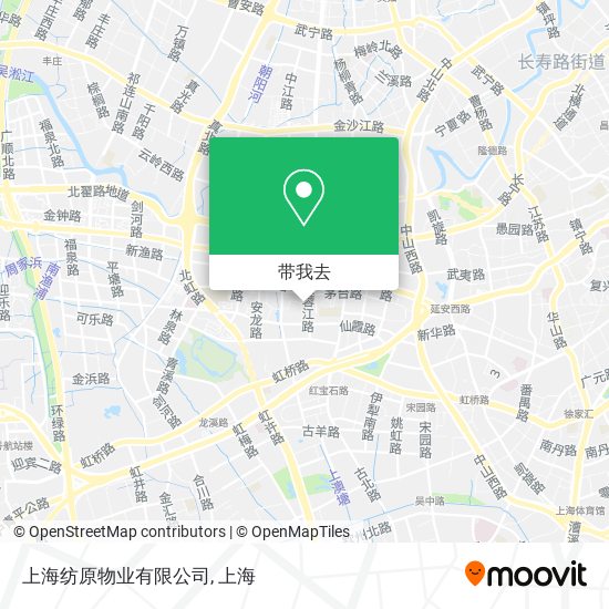 上海纺原物业有限公司地图