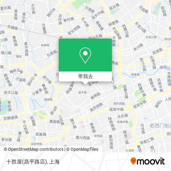 十胜屋(昌平路店)地图
