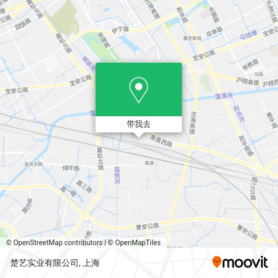 楚艺实业有限公司地图
