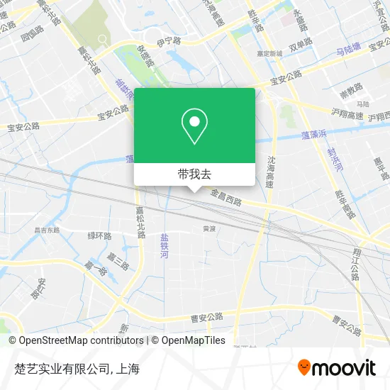 楚艺实业有限公司地图