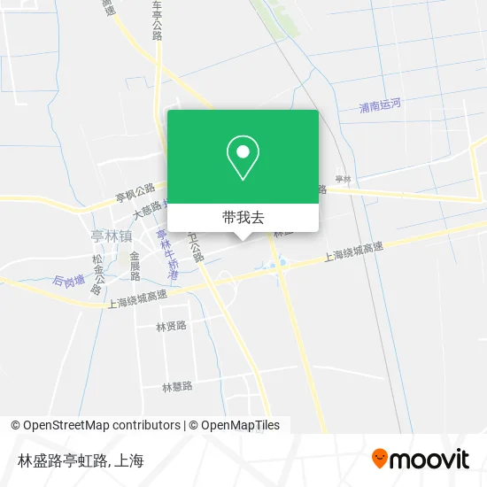 林盛路亭虹路地图