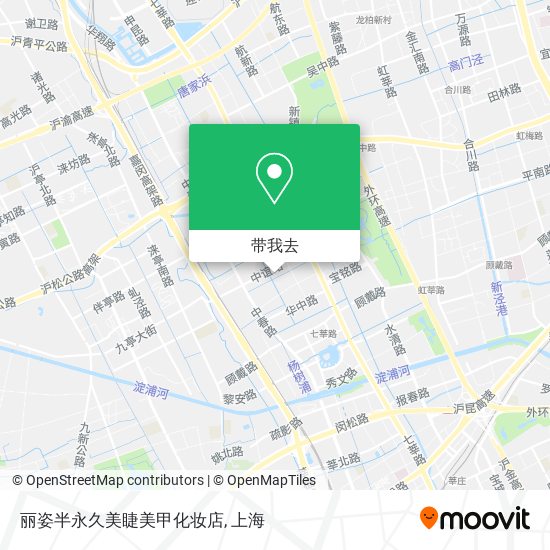 丽姿半永久美睫美甲化妆店地图