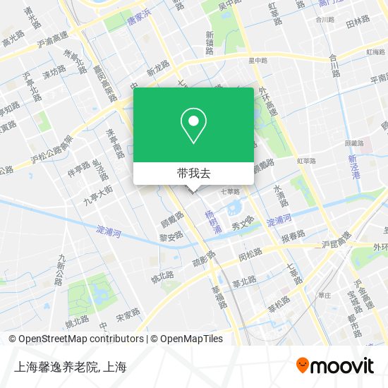 上海馨逸养老院地图