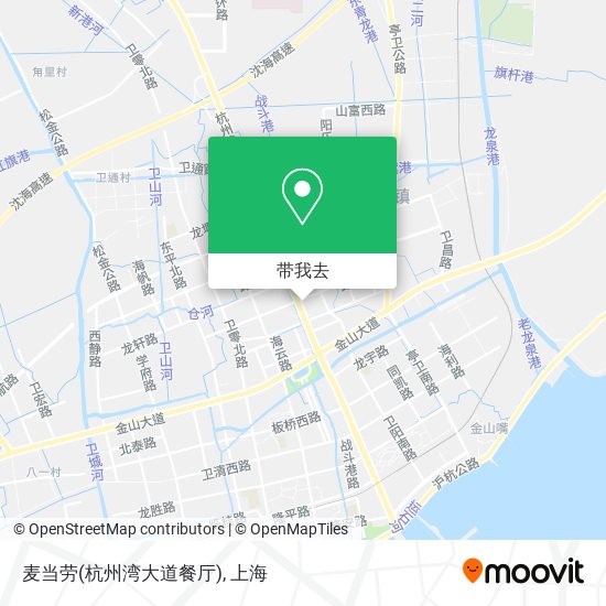 麦当劳(杭州湾大道餐厅)地图