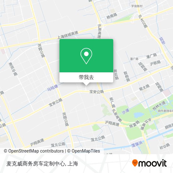 麦克威商务房车定制中心地图