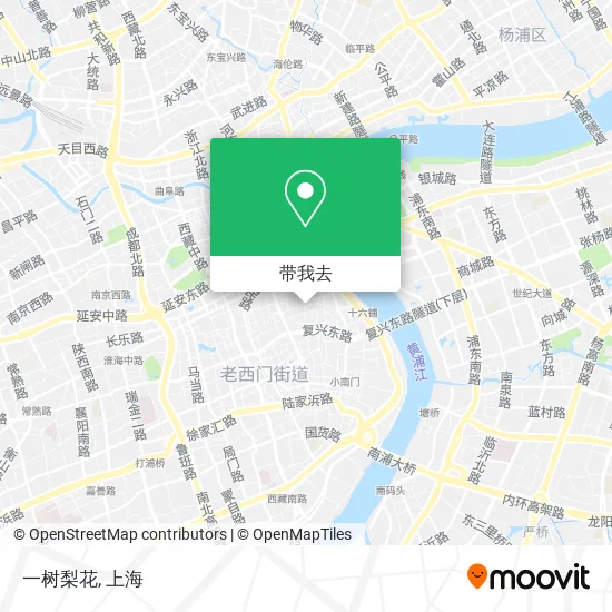 一树梨花地图