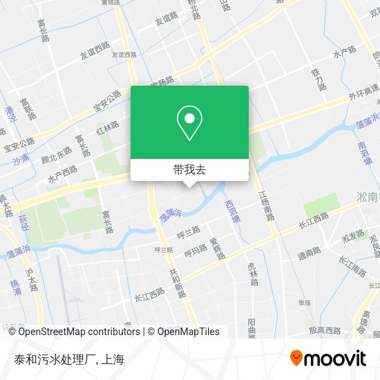 泰和污氺处理厂地图