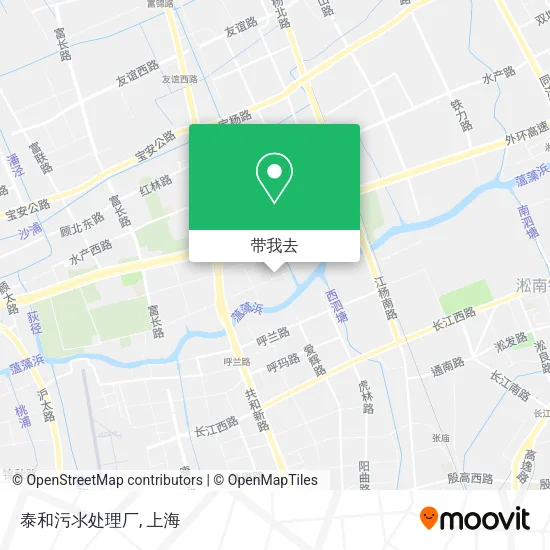 泰和污氺处理厂地图