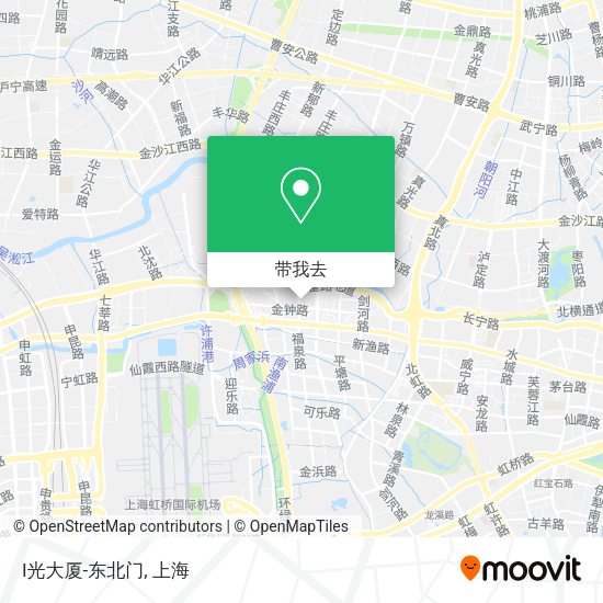 I光大厦-东北门地图
