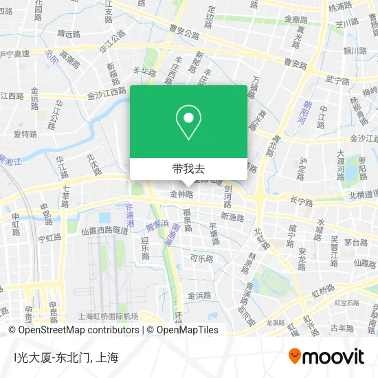 I光大厦-东北门地图