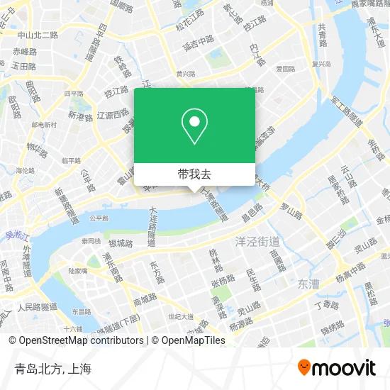 青岛北方地图