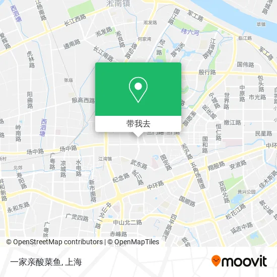 一家亲酸菜鱼地图