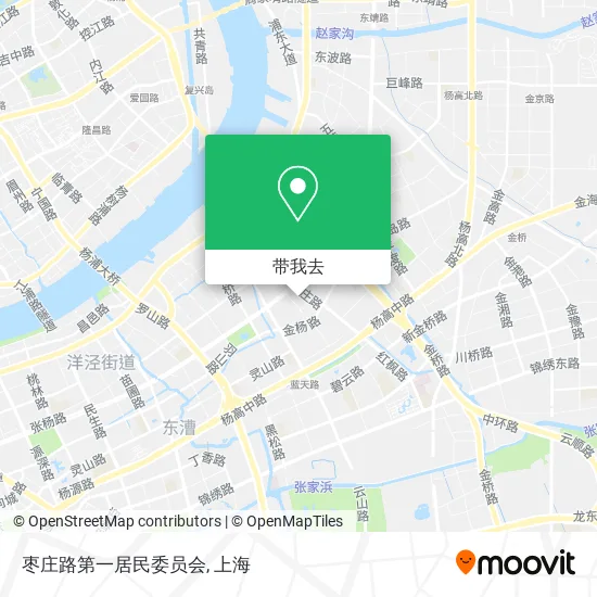 枣庄路第一居民委员会地图