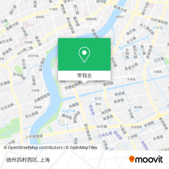 德州四村西区地图