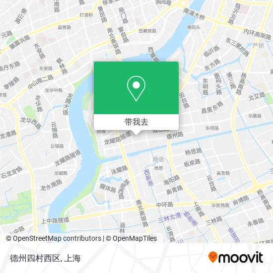 德州四村西区地图