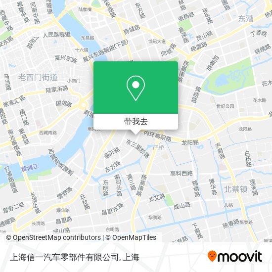 上海信一汽车零部件有限公司地图