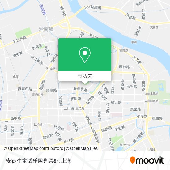 安徒生童话乐园售票处地图
