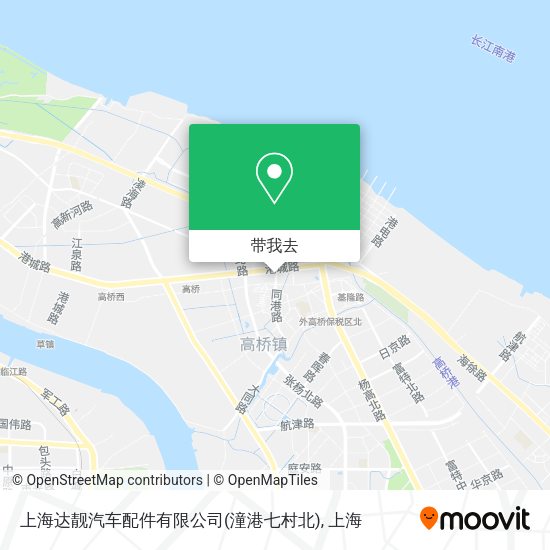 上海达靓汽车配件有限公司(潼港七村北)地图