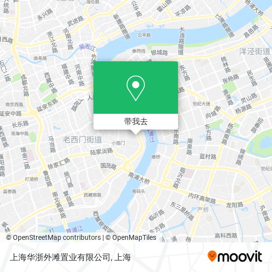 上海华浙外滩置业有限公司地图