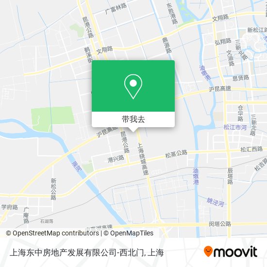 上海东中房地产发展有限公司-西北门地图
