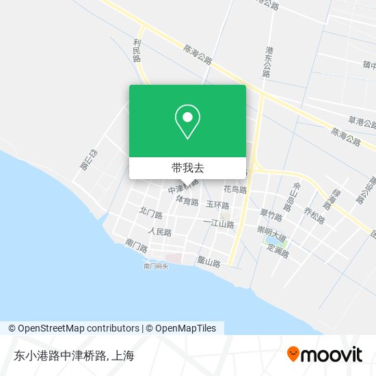东小港路中津桥路地图