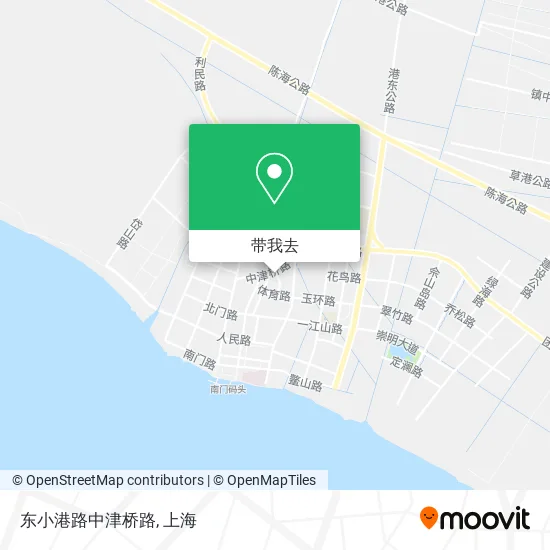 东小港路中津桥路地图
