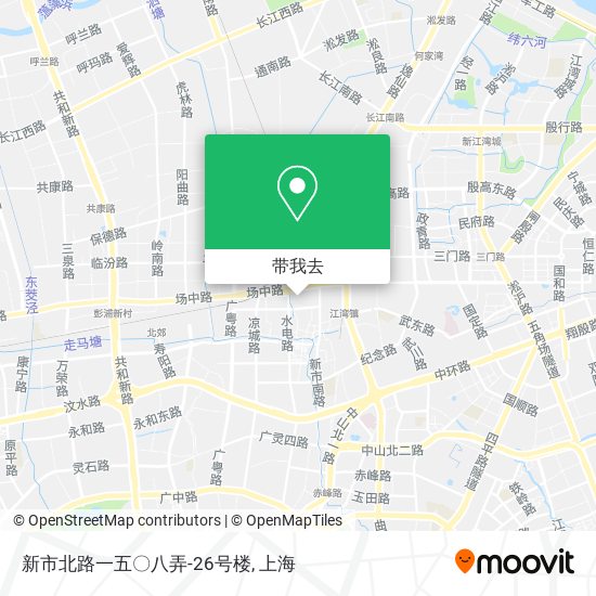 新市北路一五〇八弄-26号楼地图