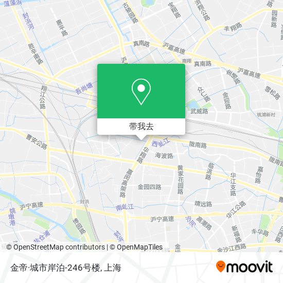 金帝·城市岸泊-246号楼地图