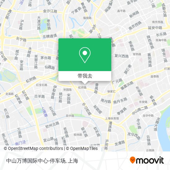 中山万博国际中心-停车场地图