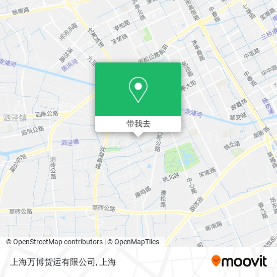上海万博货运有限公司地图