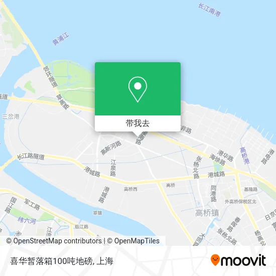 喜华暂落箱100吨地磅地图