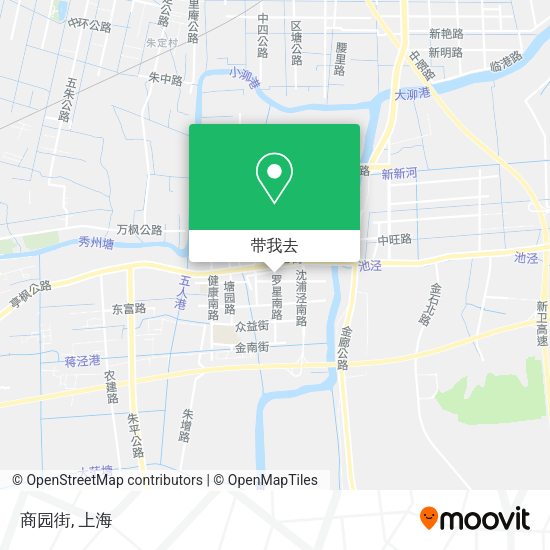 商园街地图