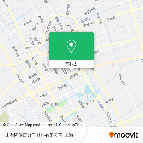 上海匹伊高分子材料有限公司地图