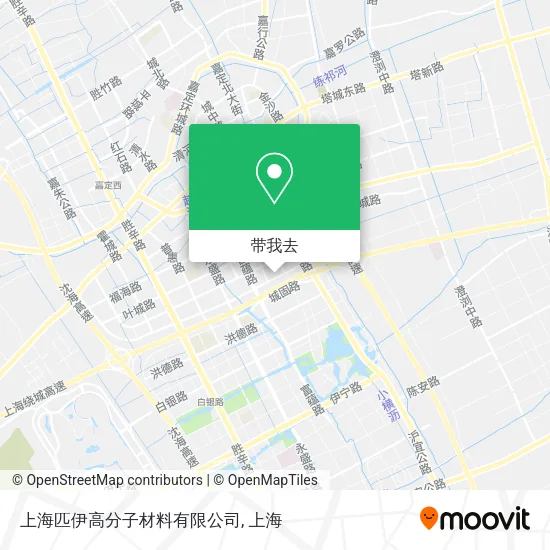 上海匹伊高分子材料有限公司地图