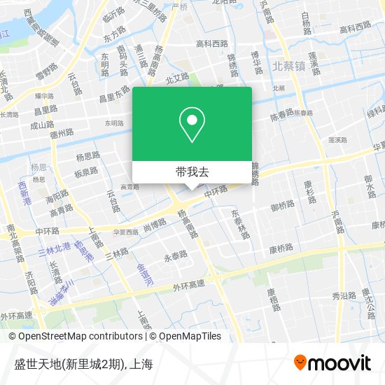 盛世天地(新里城2期)地图
