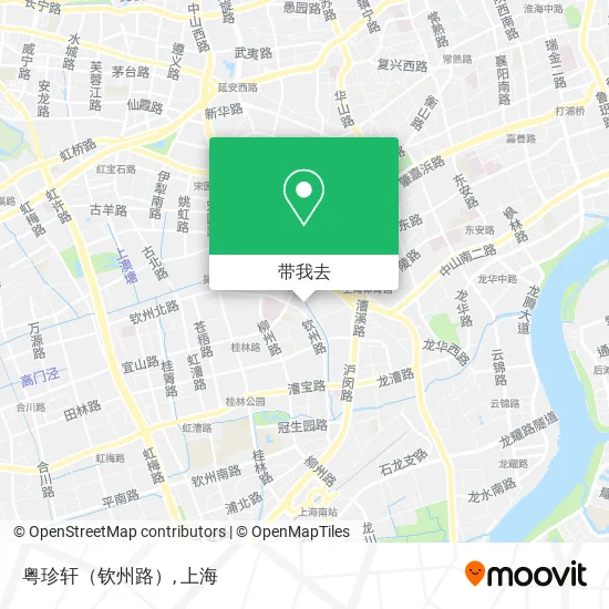 粤珍轩（钦州路）地图