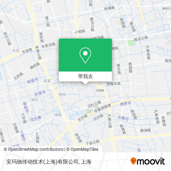 安玛驰传动技术(上海)有限公司地图