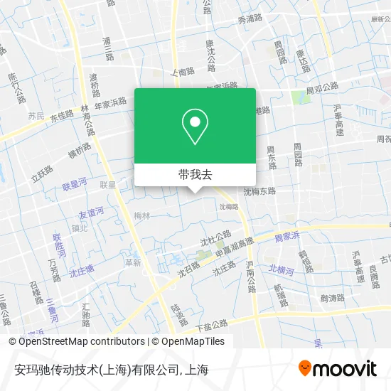 安玛驰传动技术(上海)有限公司地图