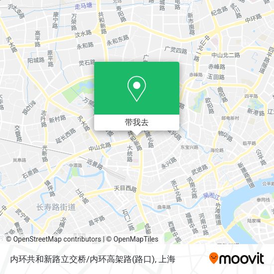 内环共和新路立交桥/内环高架路(路口)地图