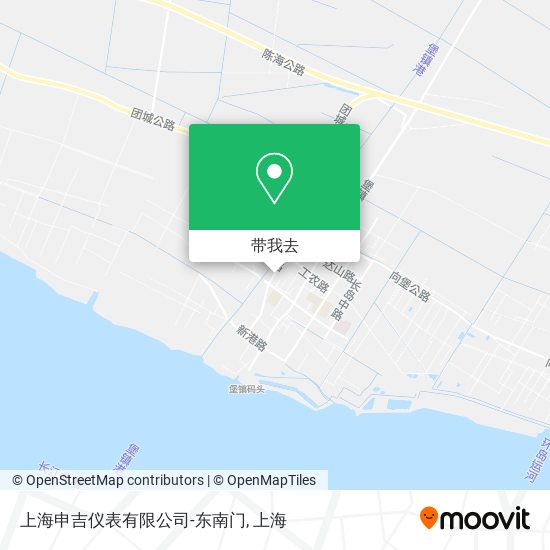 上海申吉仪表有限公司-东南门地图
