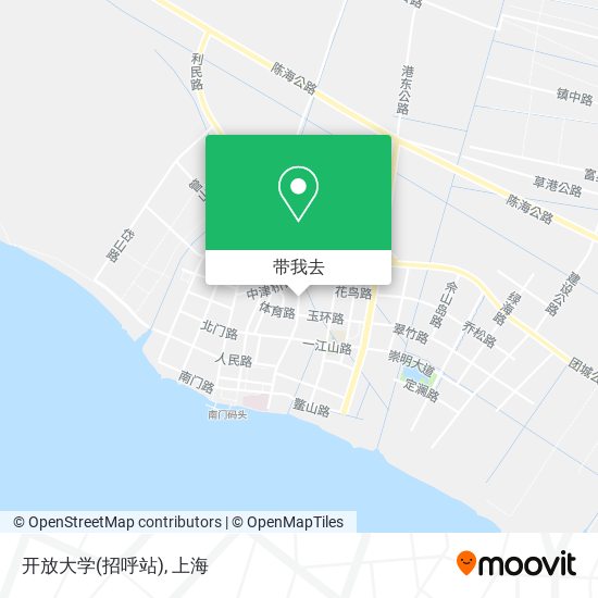 开放大学(招呼站)地图