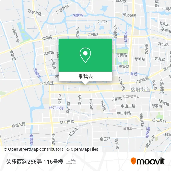 荣乐西路266弄-116号楼地图