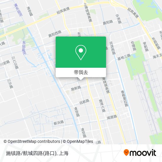 施镇路/航城四路(路口)地图