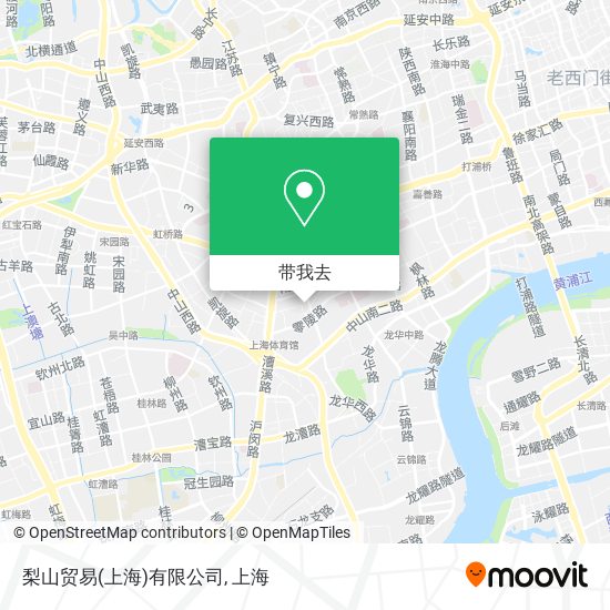 梨山贸易(上海)有限公司地图