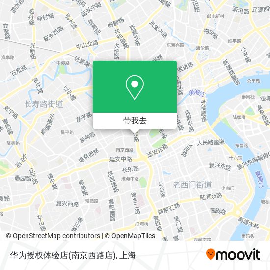 华为授权体验店(南京西路店)地图