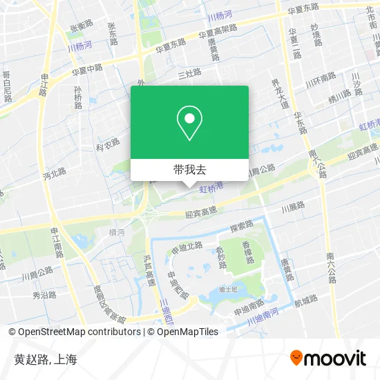 黄赵路地图