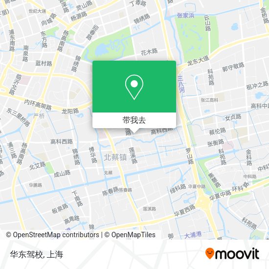 华东驾校地图