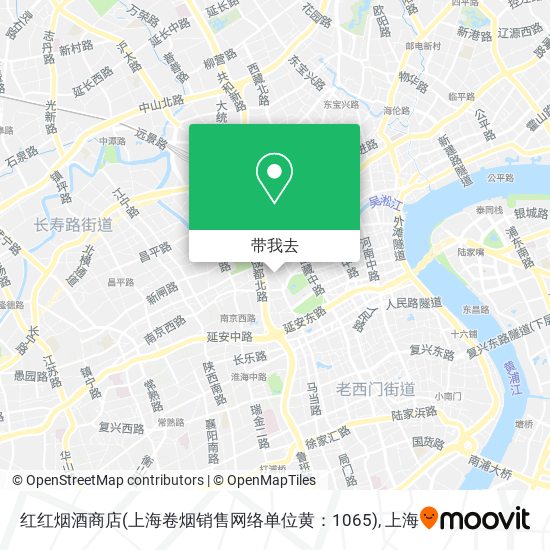 红红烟酒商店(上海卷烟销售网络单位黄：1065)地图